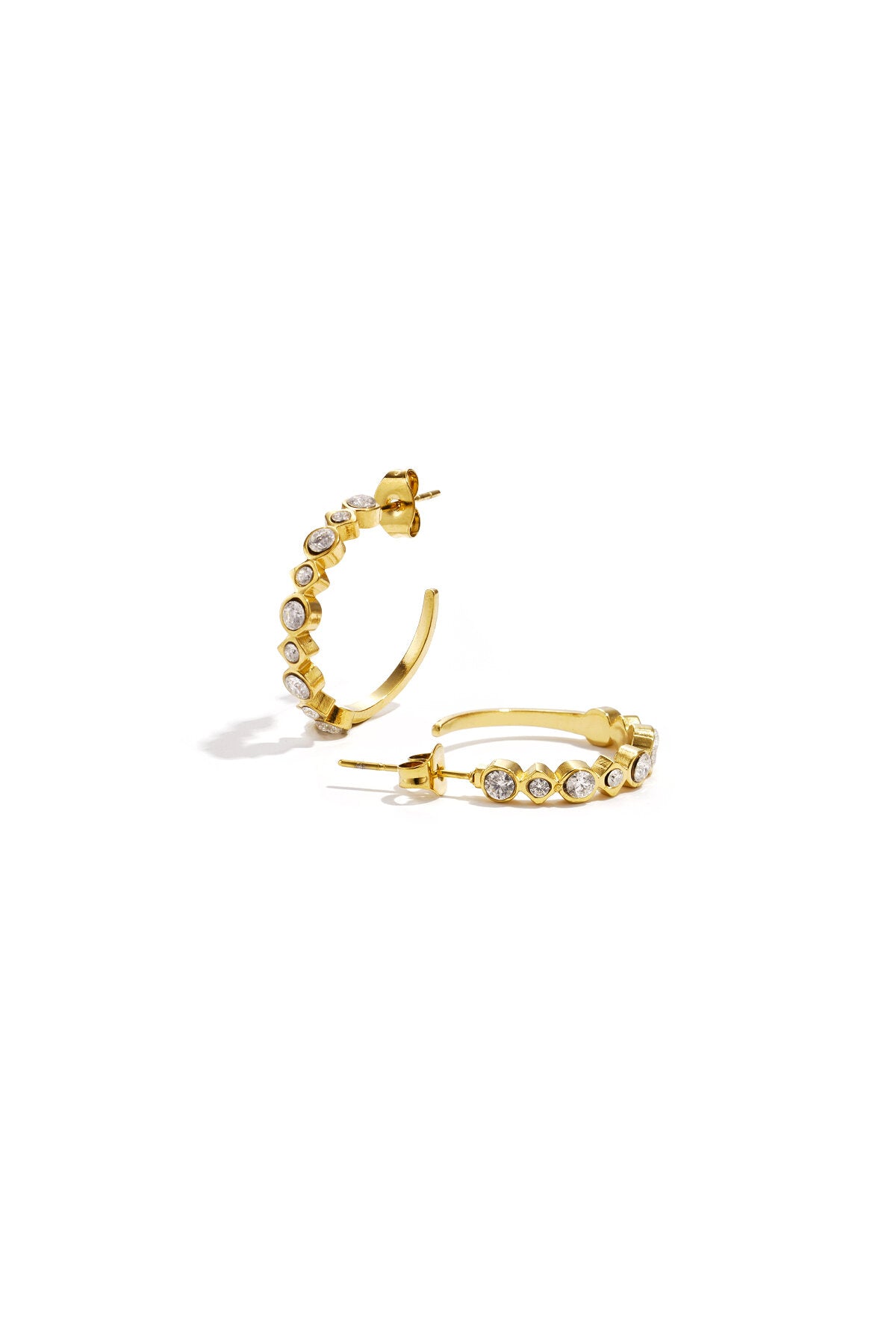 Silver & Gold Hoop Earrings for Everyday Wear