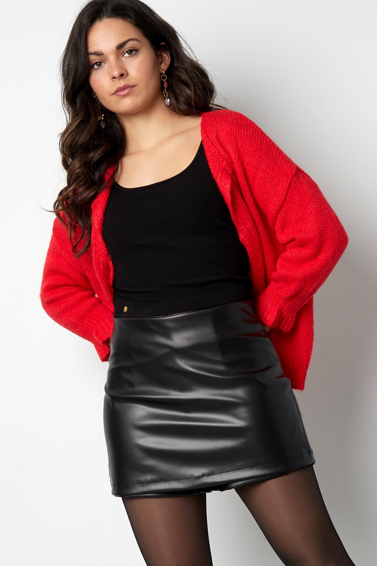 PU Mini Skirt 