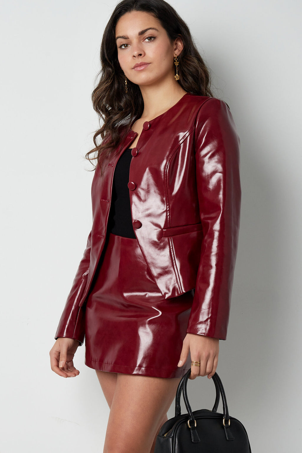 PU Mini Skirt 