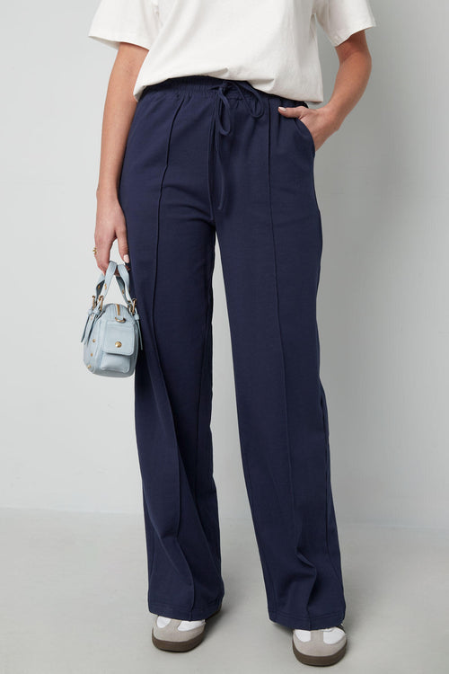 Casual Straight-Leg Trousers