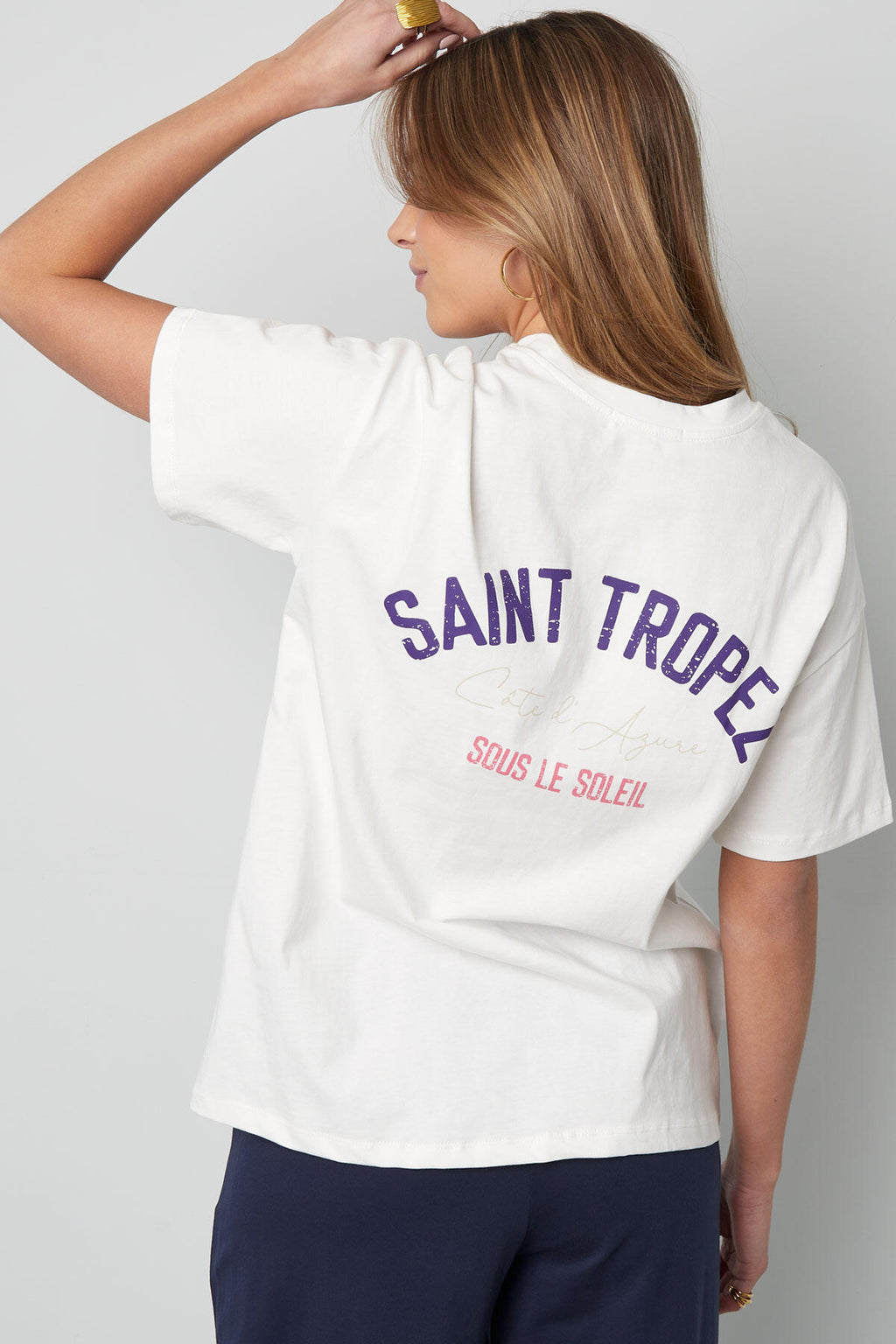 Relaxed Cotton Saint-Tropez T-Shirt 