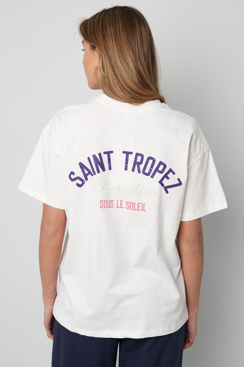 Relaxed Cotton Saint-Tropez T-Shirt 