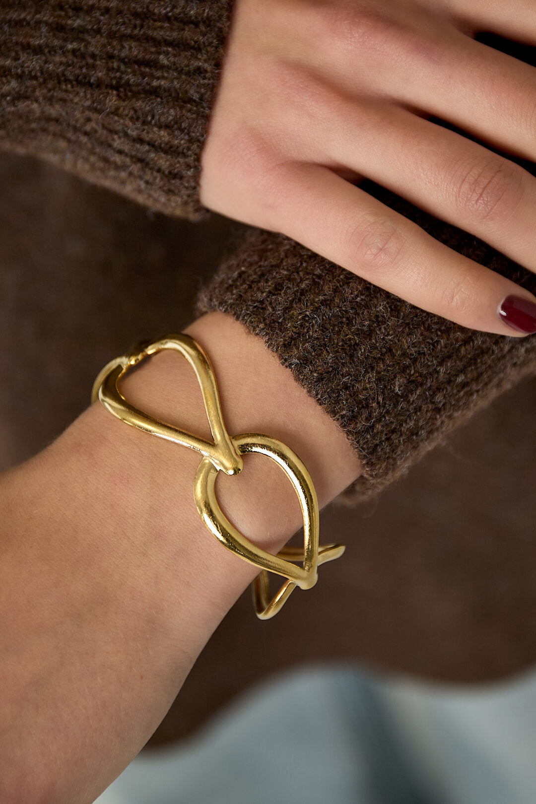 Stainless Steel Cuff Bracelet for Women