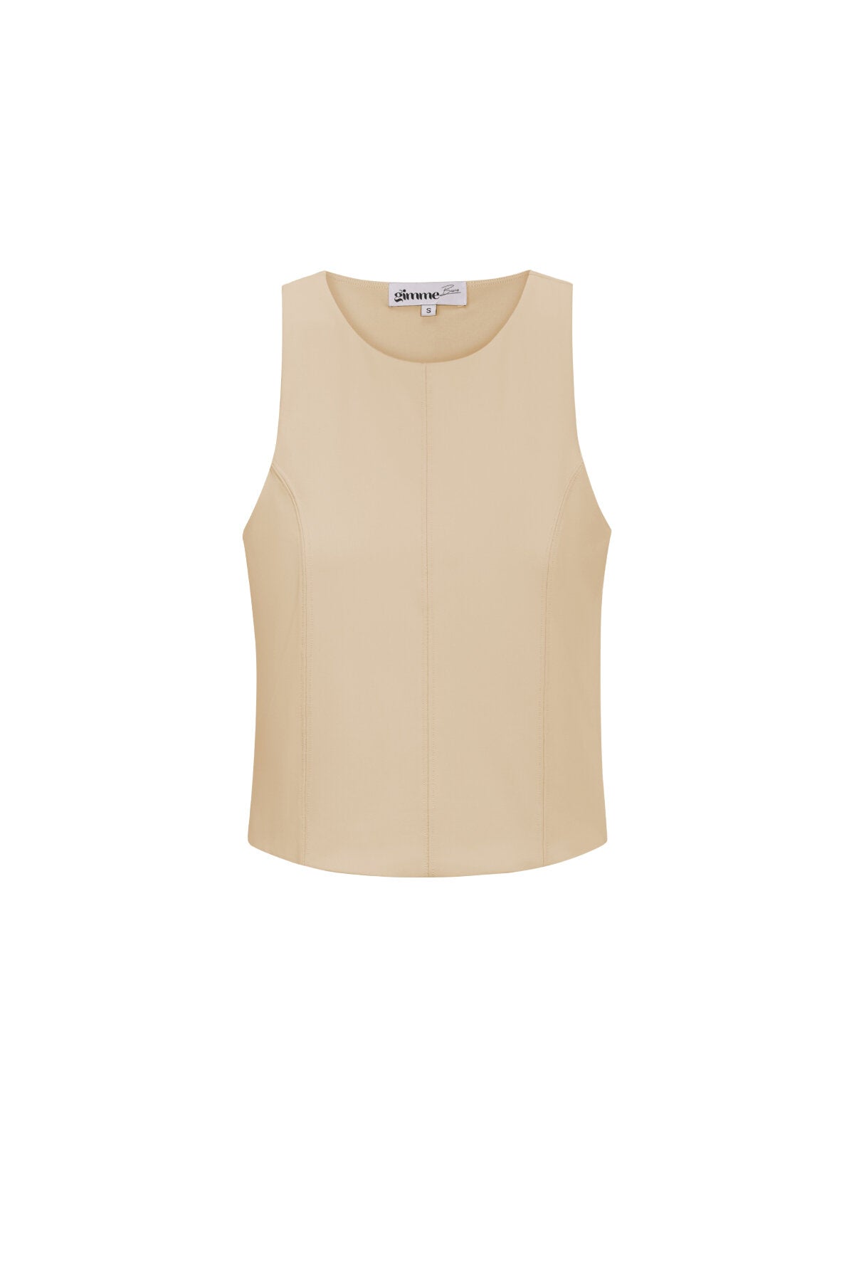 Spring/Summer Sleeveless Knit Top in Baby Blue, Dark Khaki & Light Purple