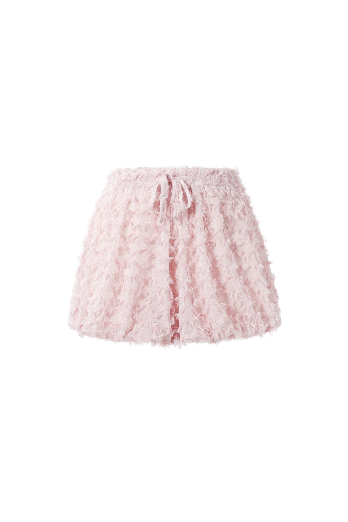 High-Waisted Bubble Shorts