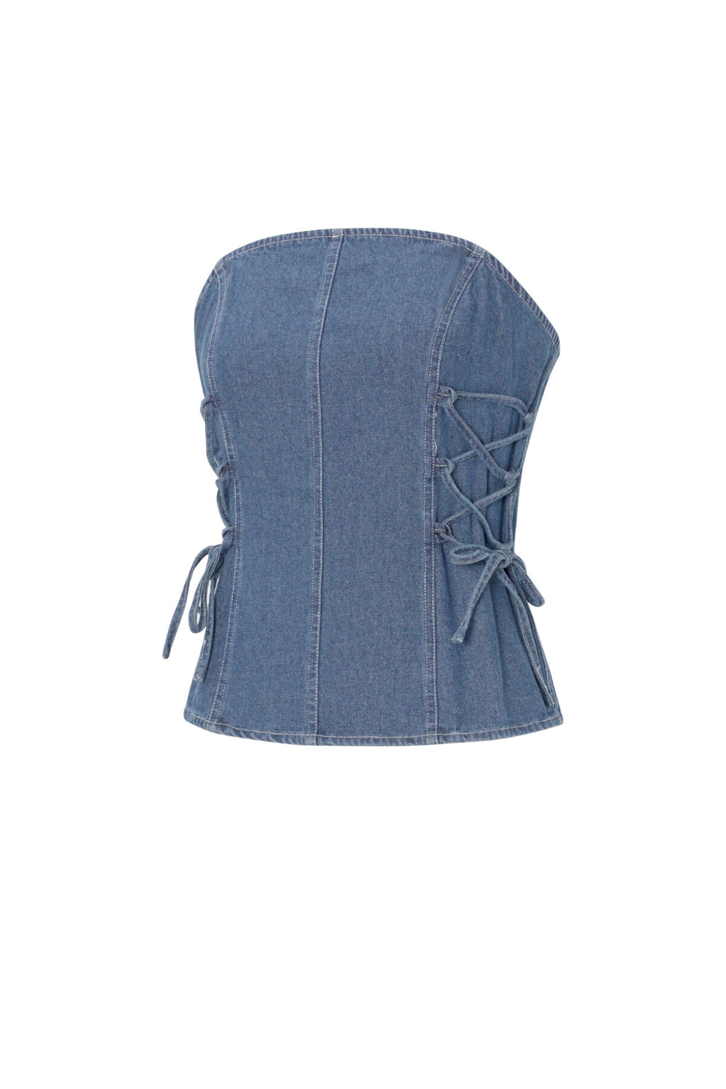 Blue Denim Top