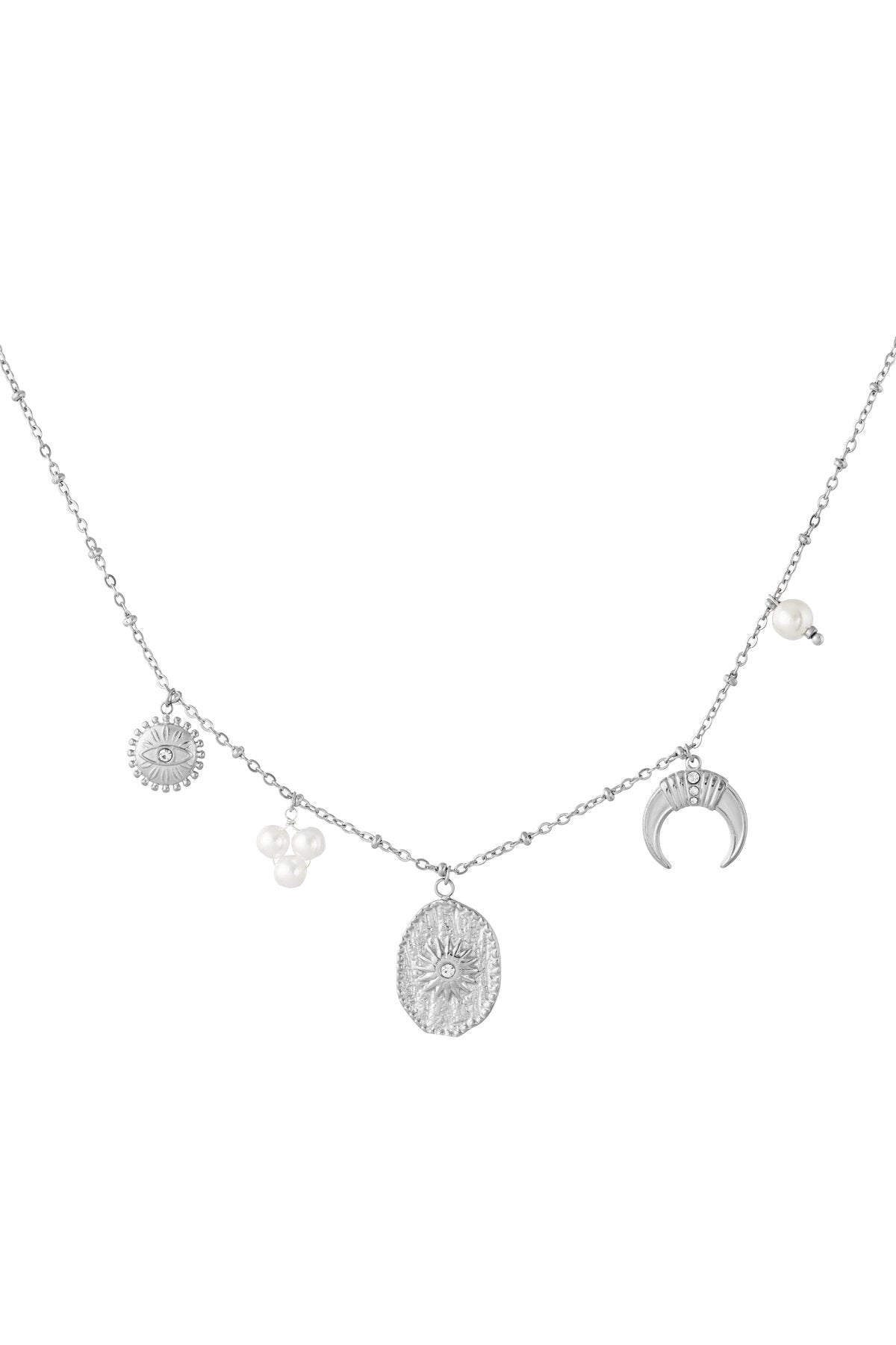 Irregular Shaped Pendant Necklace
