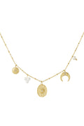 Irregular Shaped Pendant Necklace