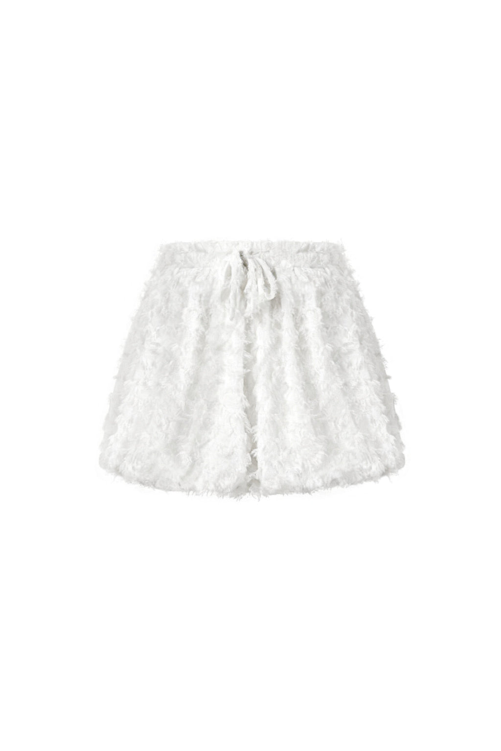 High-Waisted Bubble Shorts