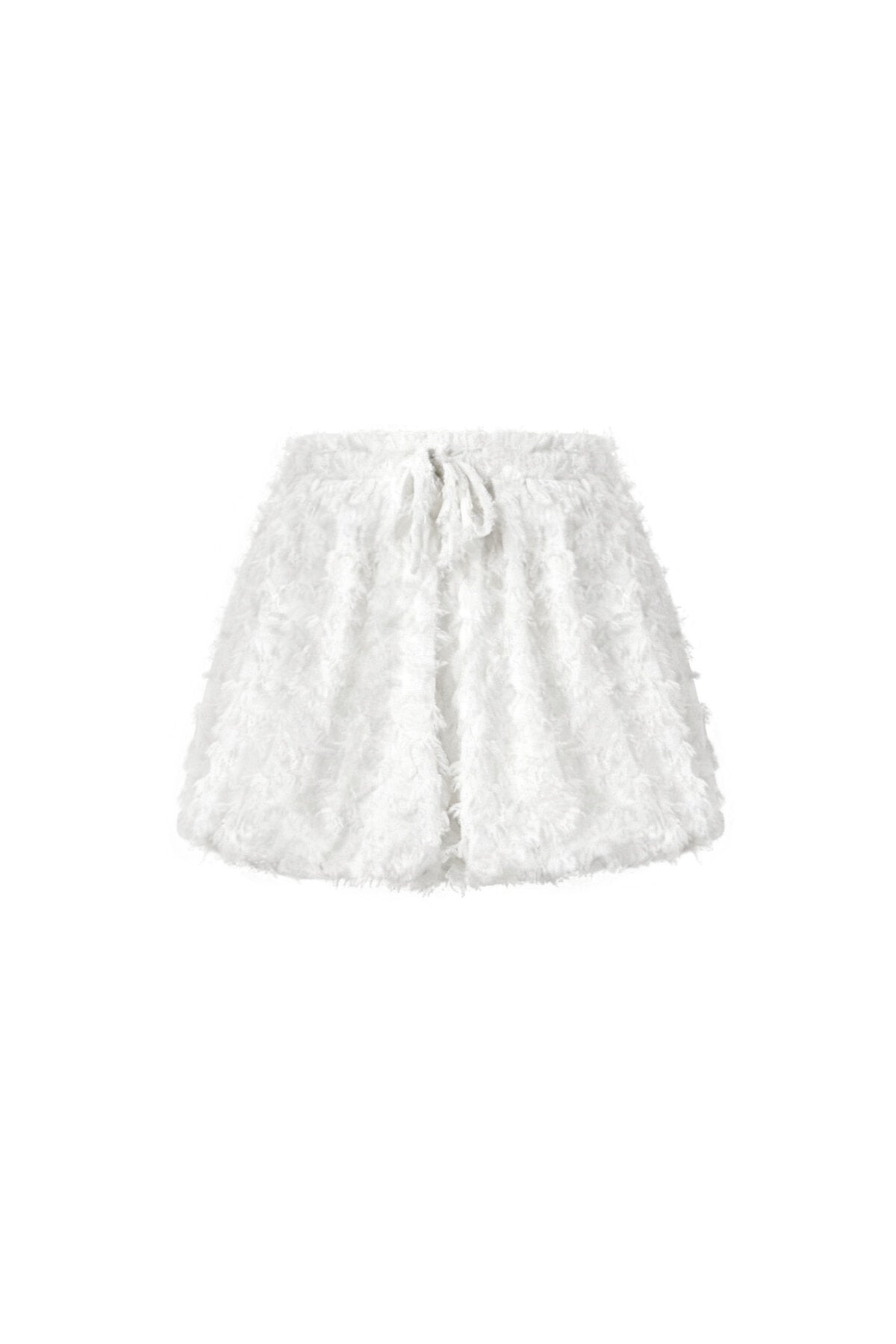 High-Waisted Bubble Shorts
