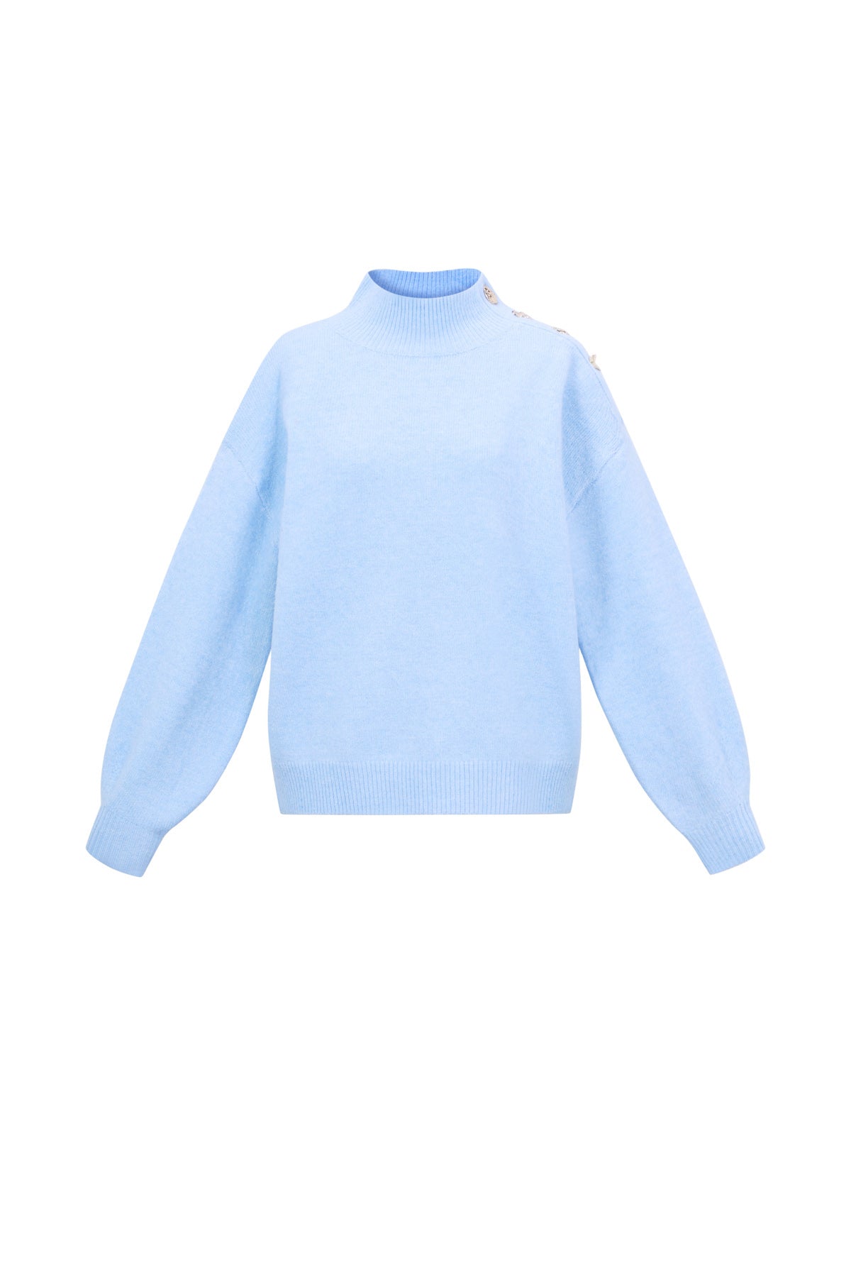 Knitted Turtleneck Sweater Casual