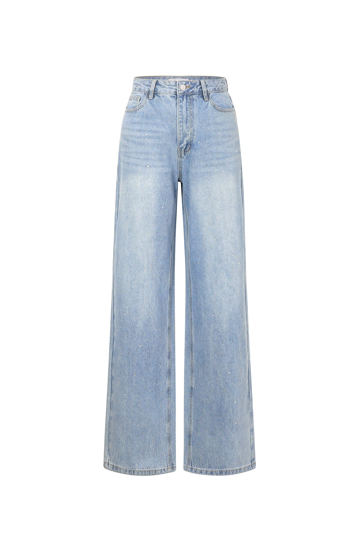Wide Leg High-Waisted Jeans