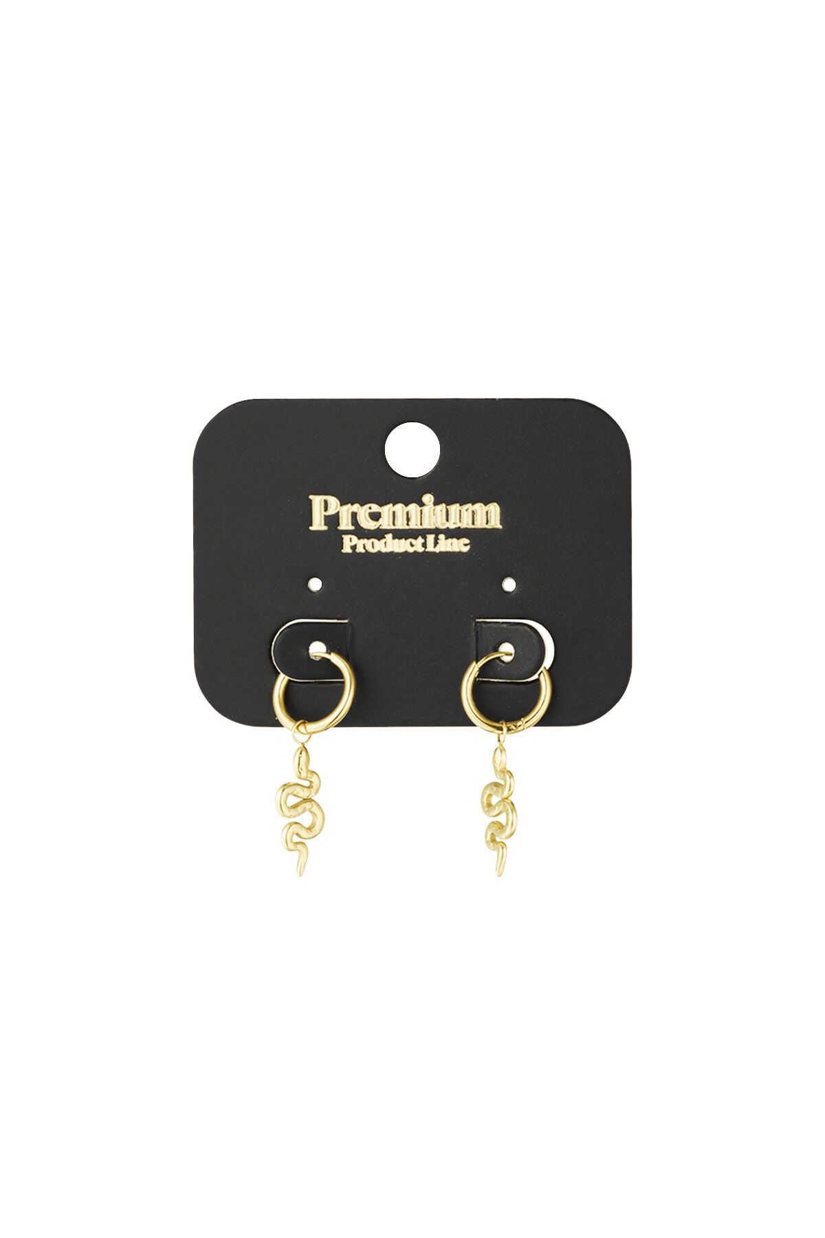 Drop Earrings in Silver & Gold