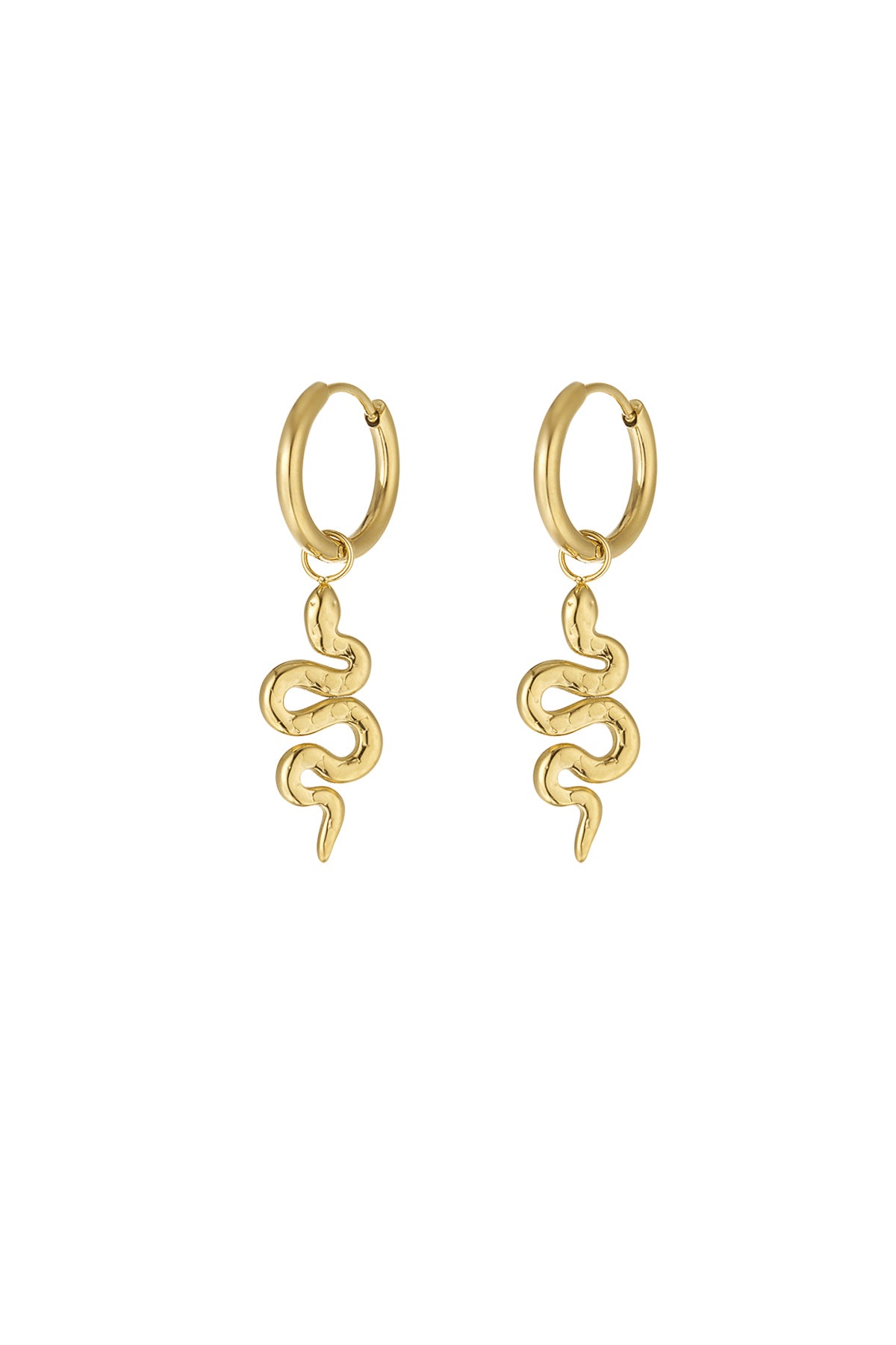 Drop Earrings in Silver & Gold