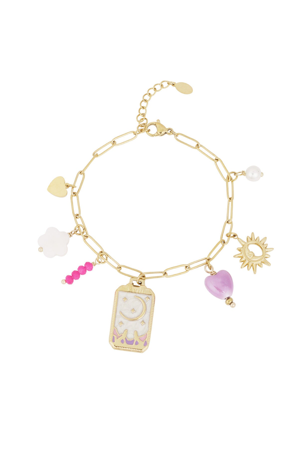 Charm Bracelets in Silver & Gold