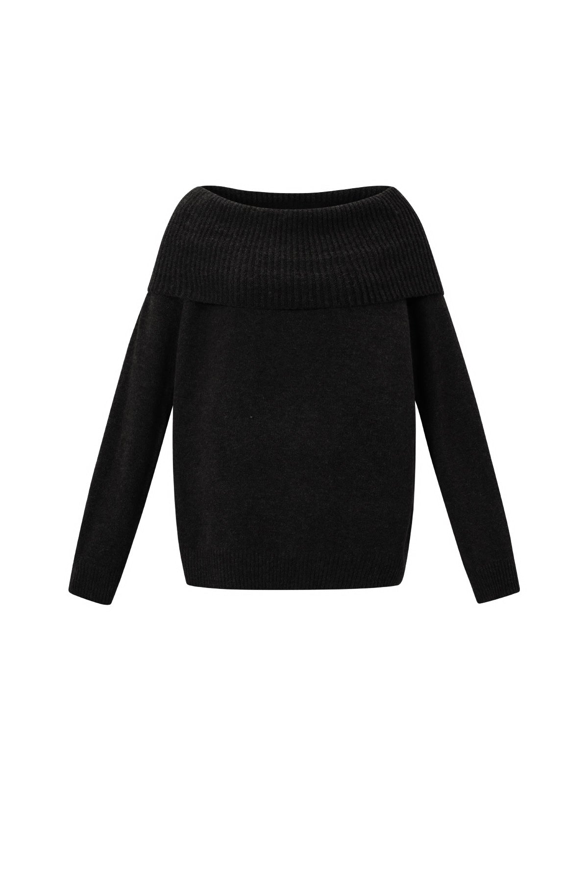 Knitted Women's Off-Shoulder Sweater Elegant 
