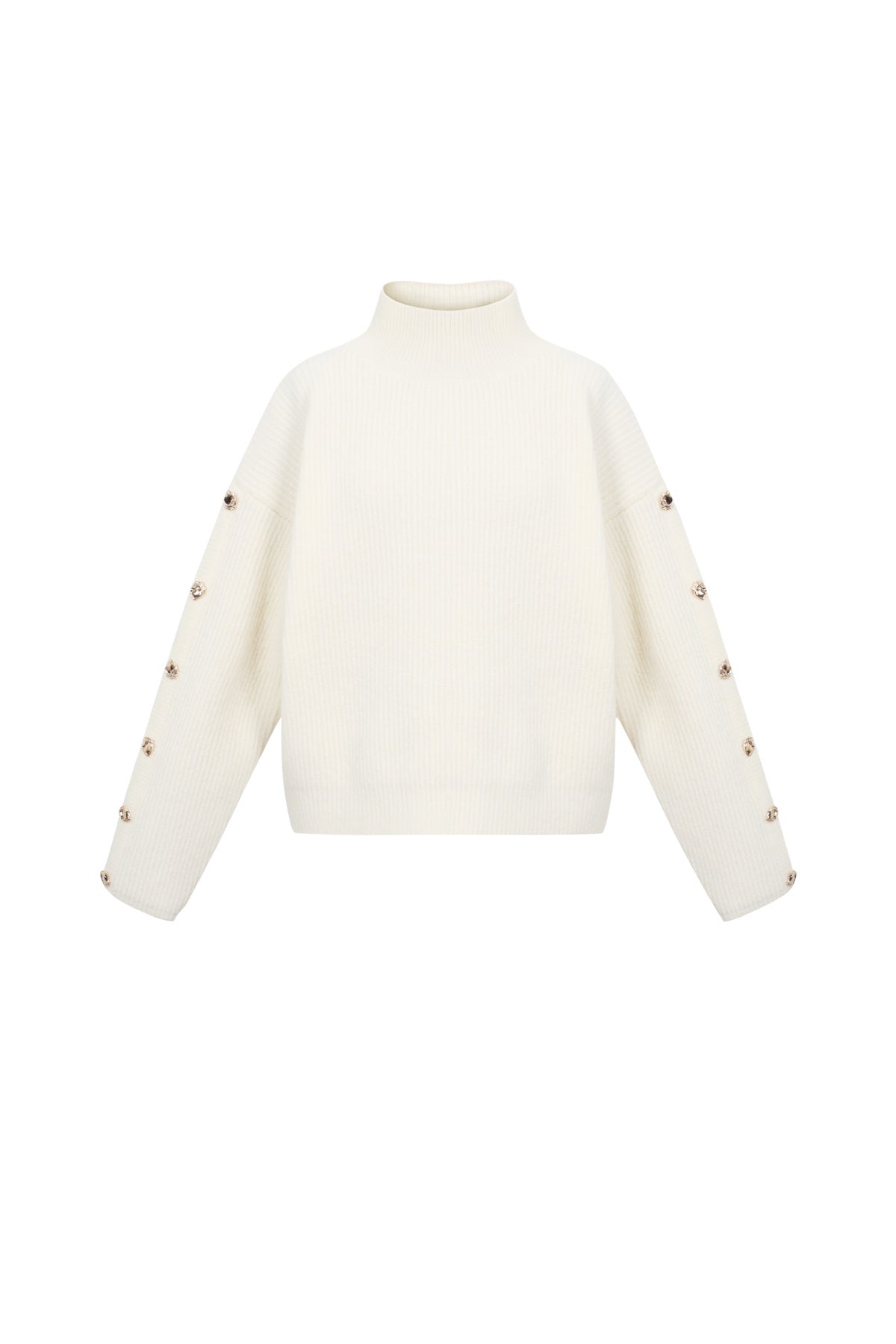 Knitted Turtleneck Sweater Casual 