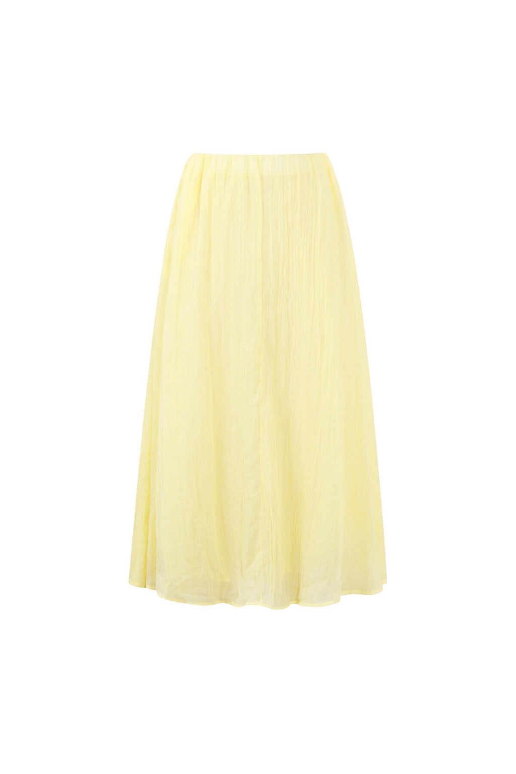 High Waisted Flowy Maxi Skirt