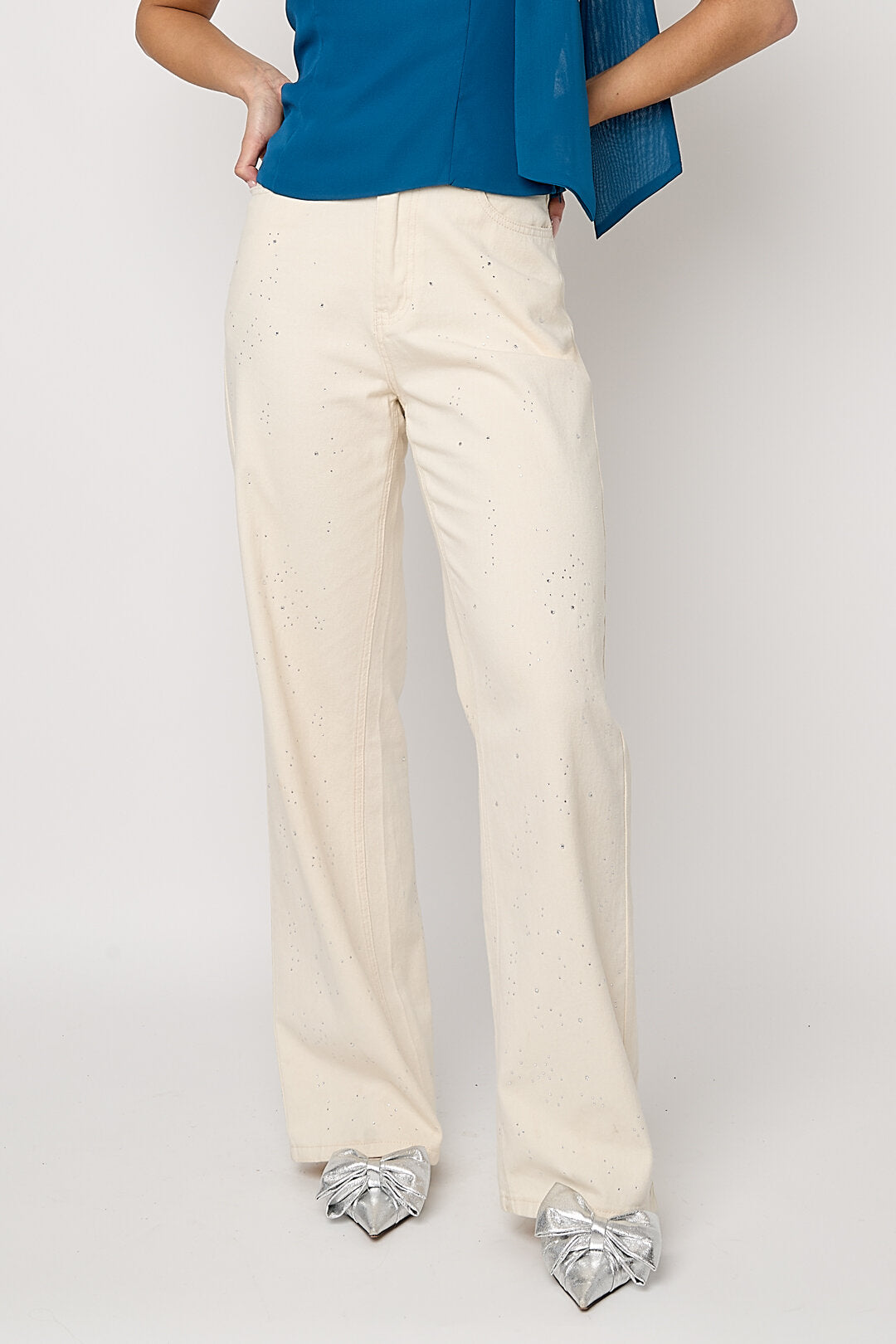 Wide Leg High-Waisted Jeans
