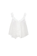 Chiffon Ruffle Cami Top