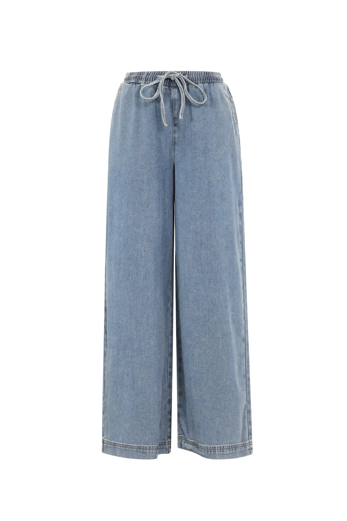 Tie Waist Flow Denim