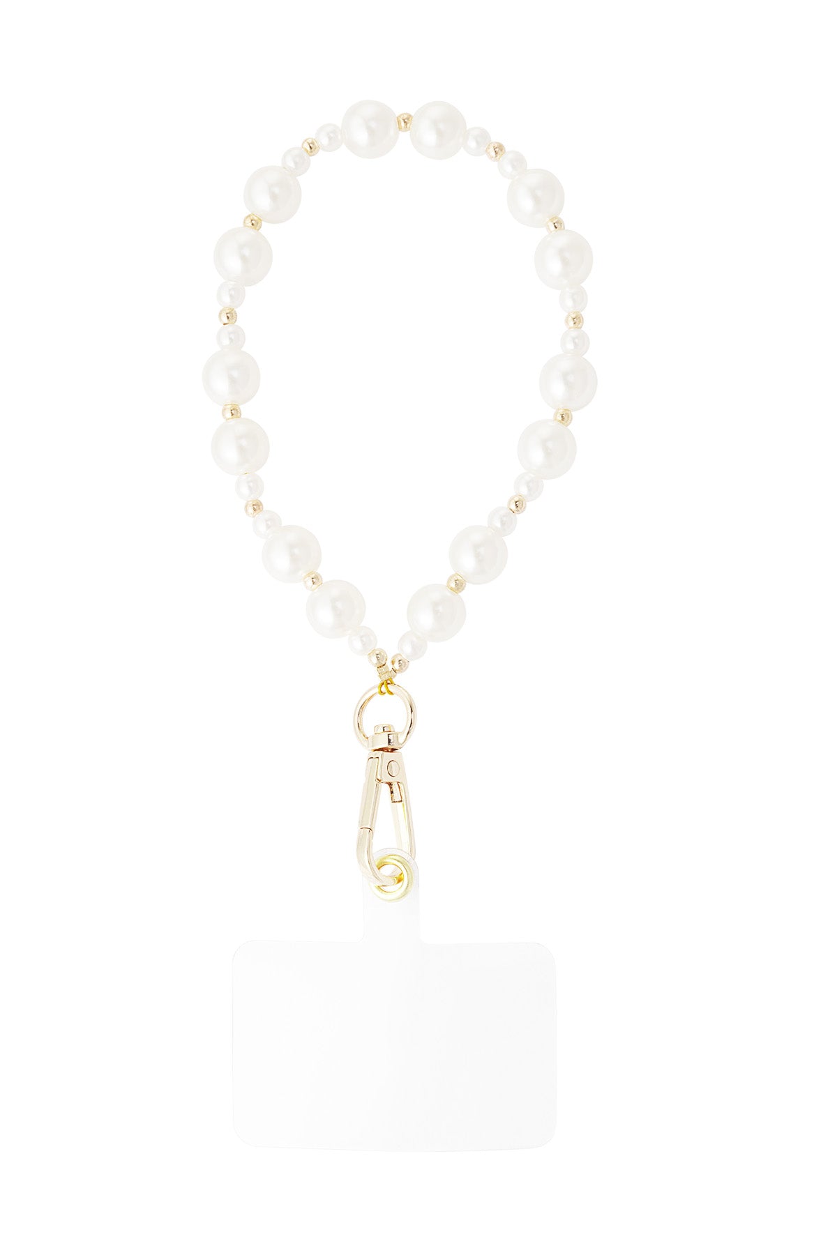 White Gold Phone Chain 