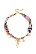 Gold Braided Necklace for Women