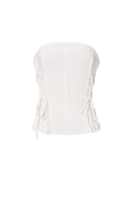 Off-White Cotton Denim Top