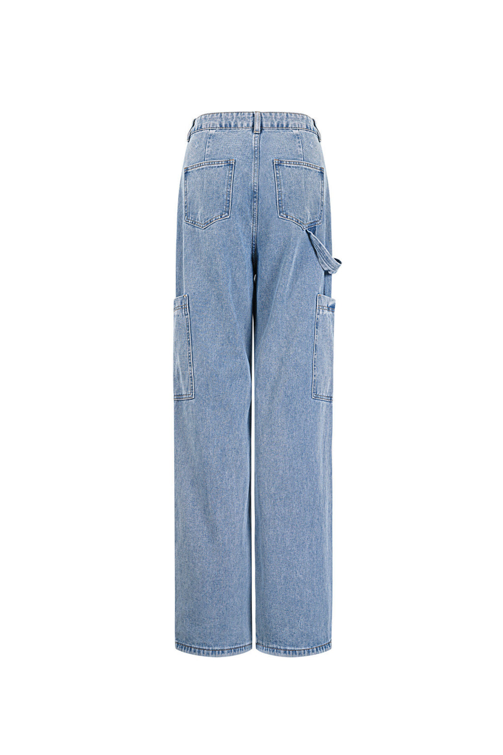 Comfortable Fit Cotton Denim Pants