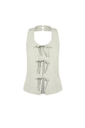 Bow Sleeveless Top 