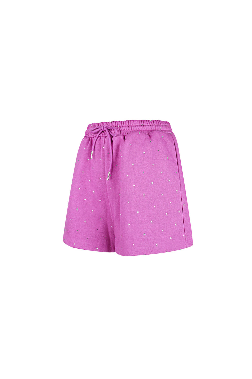 Soft Cotton Shorts with Strass 