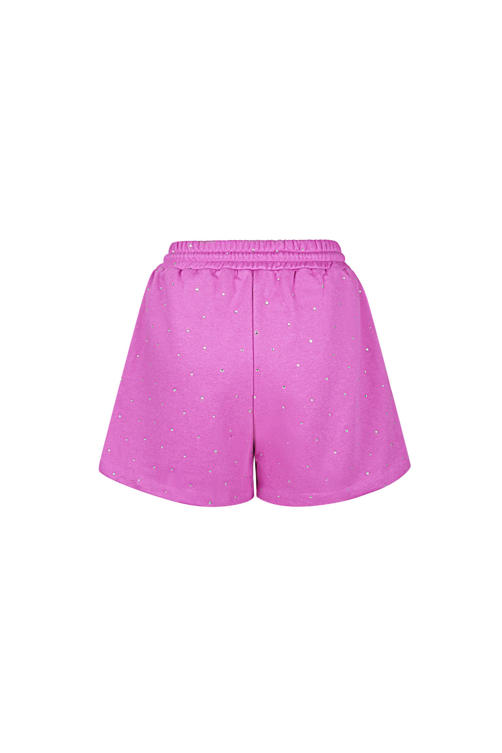 Soft Cotton Shorts with Strass 