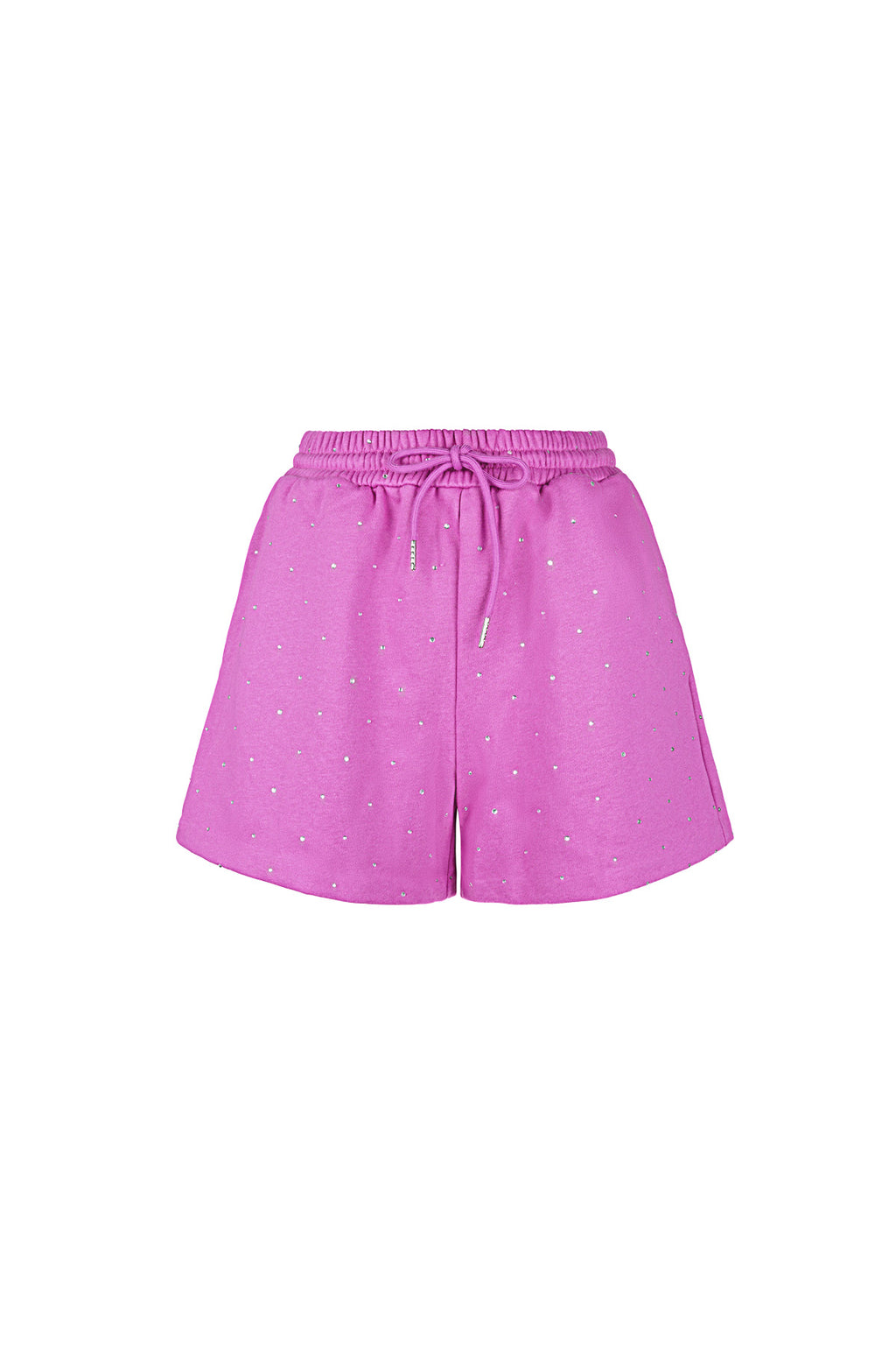 Soft Cotton Shorts with Strass 