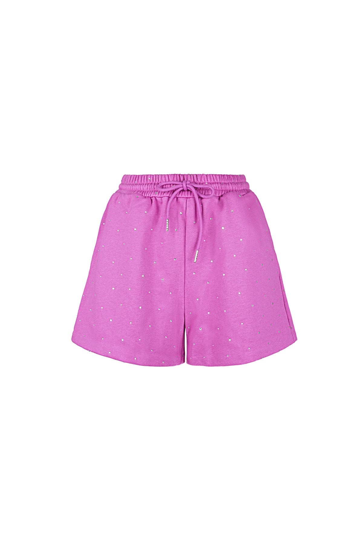 Soft Cotton Shorts with Strass 