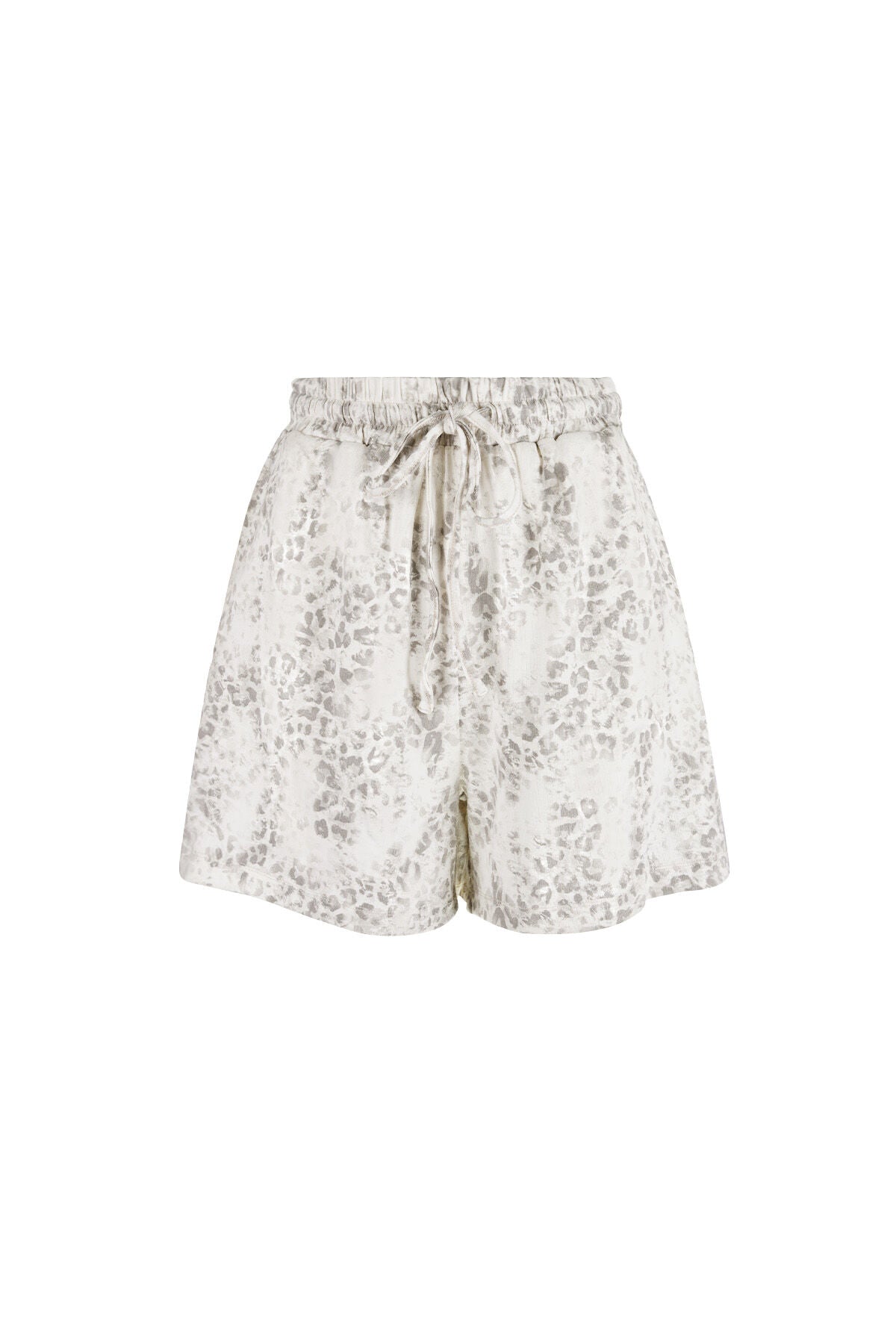 Floral Print Drawstring Shorts