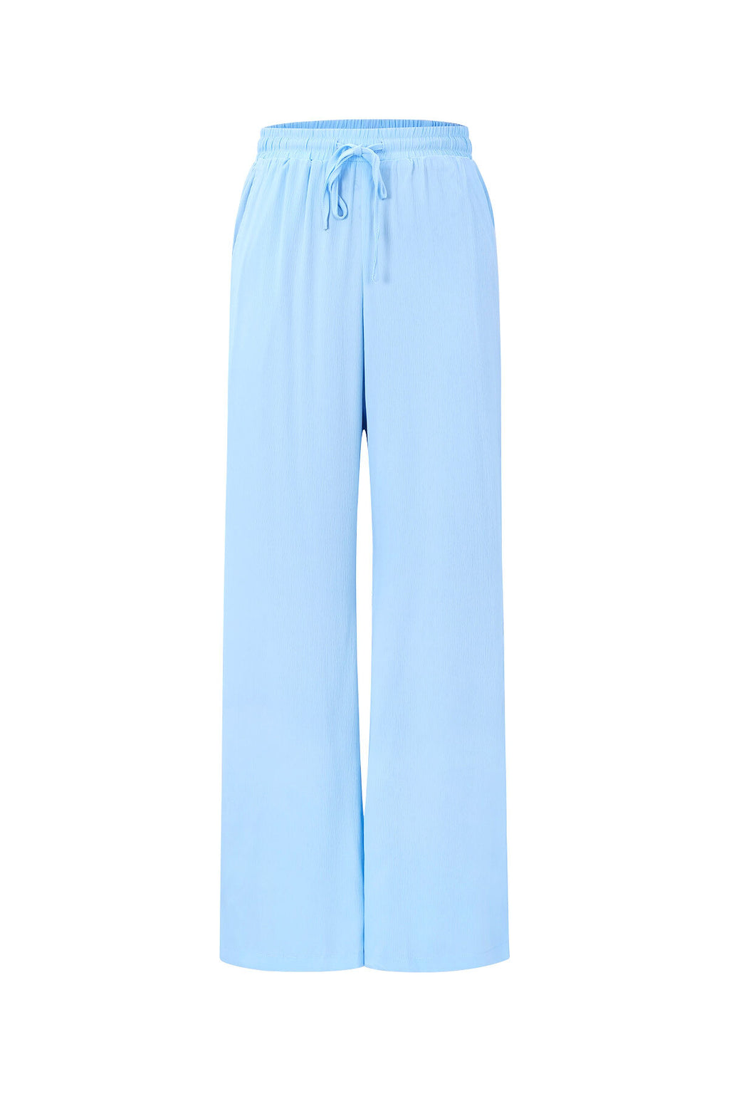 Tie-Waist Wide-Leg Pants