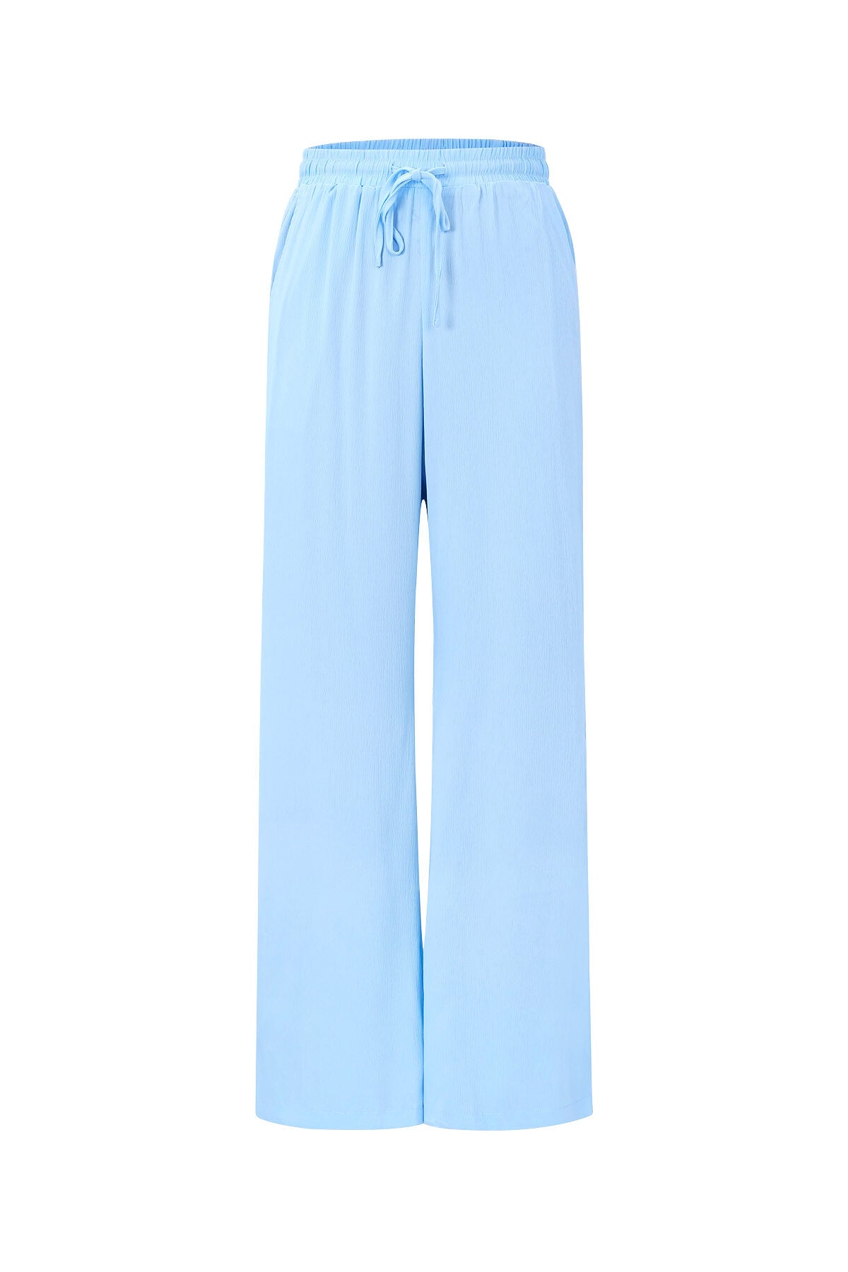 Tie-Waist Wide-Leg Pants
