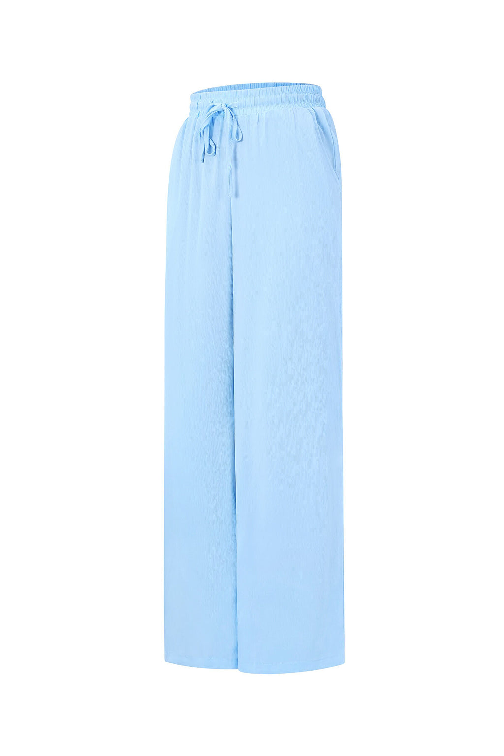 Tie-Waist Wide-Leg Pants