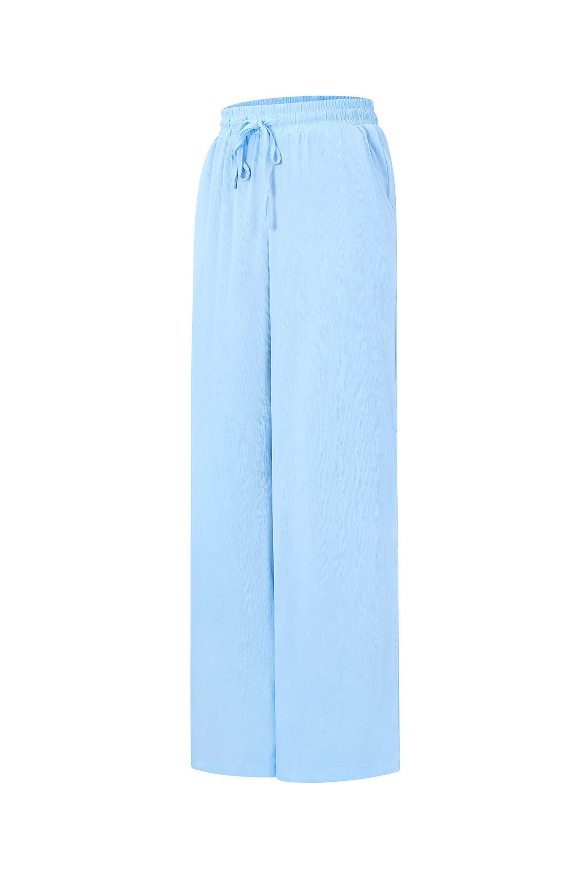 Tie-Waist Wide-Leg Pants