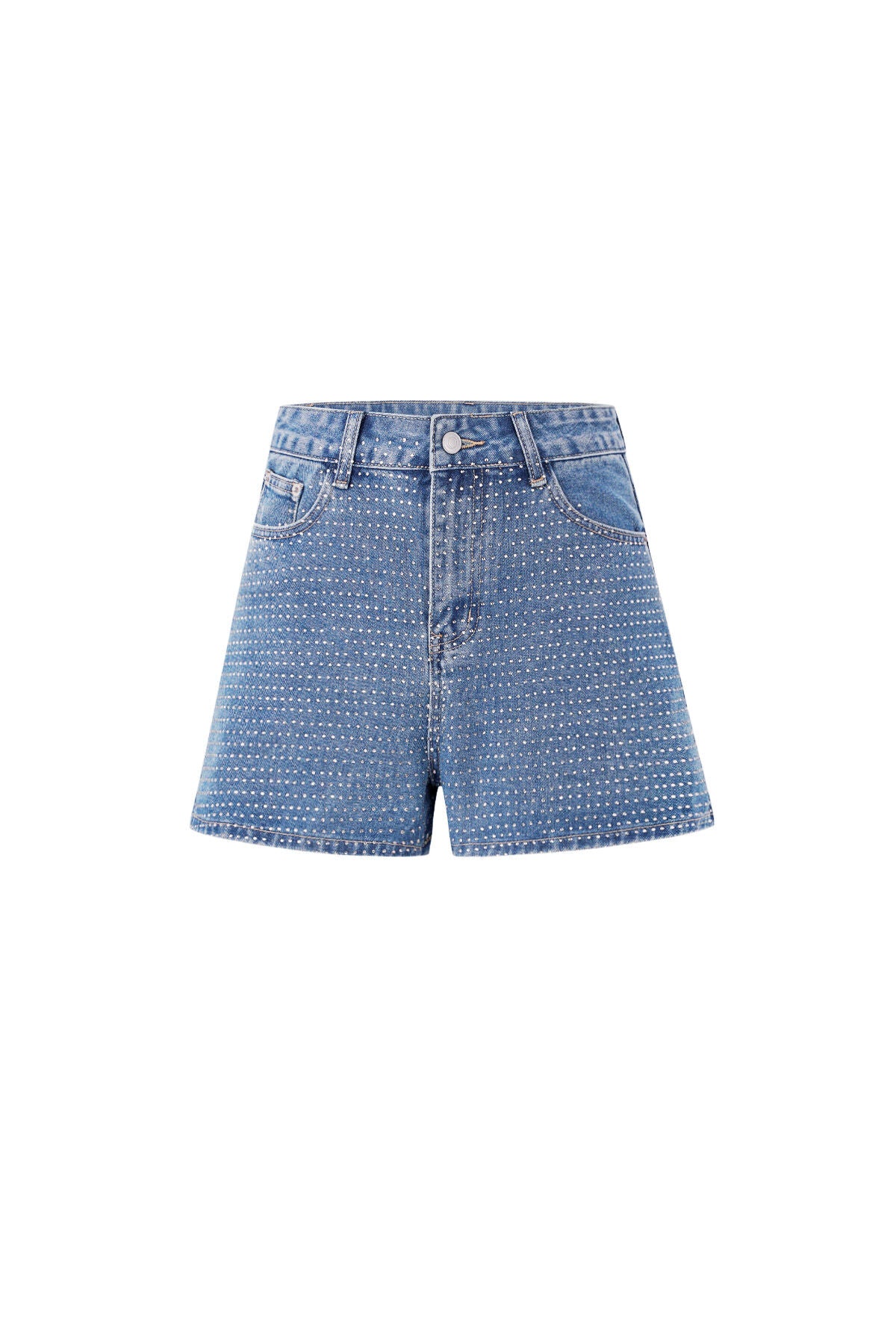 Blue Denim Shorts for Spring/Summer Vibes