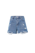 Stylish Blue Denim Shorts