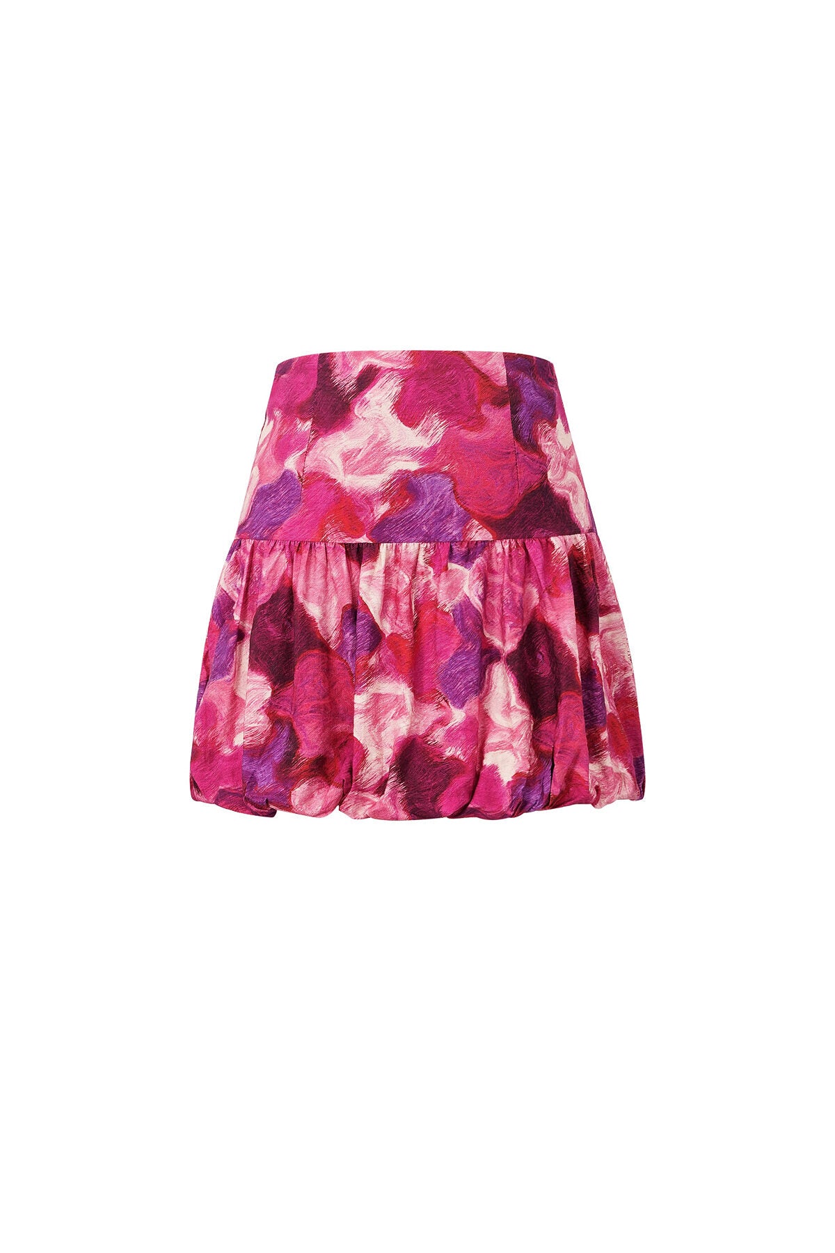 Fuchsia Mini Skirt for Effortless
