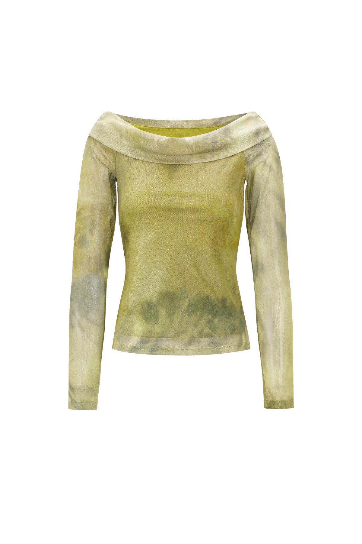 Green Long Sleeve Top
