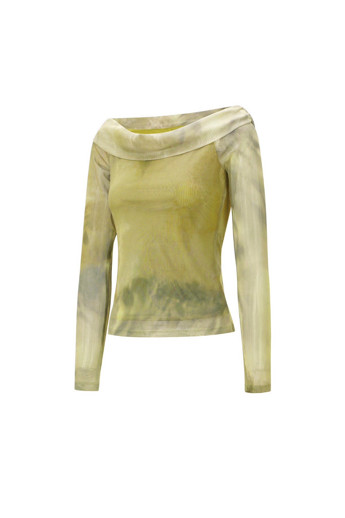 Green Long Sleeve Top