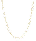 70cm+ Long Necklace in Silver & Gold