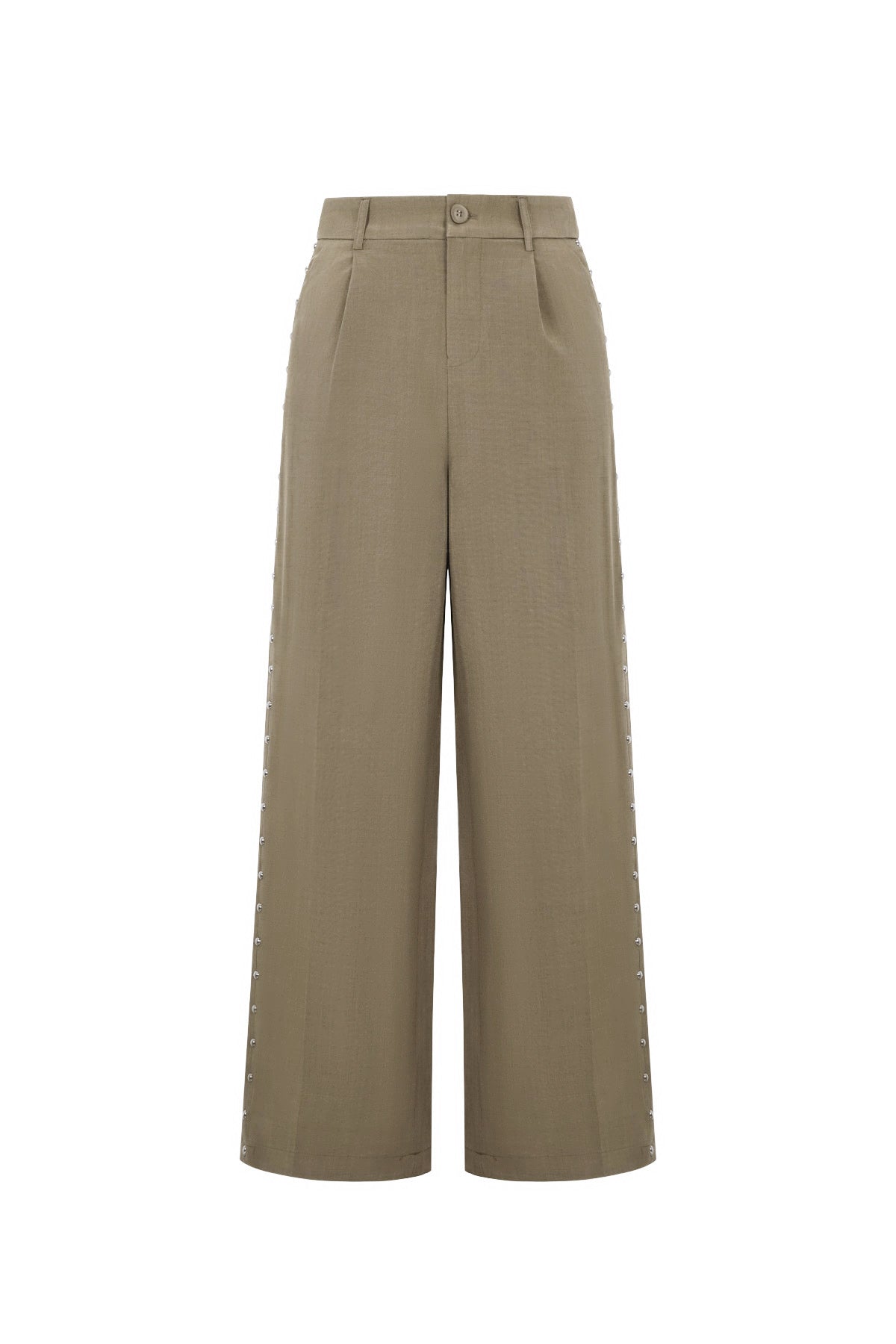  All Fit  Mid Waist Wide Leg Pants 