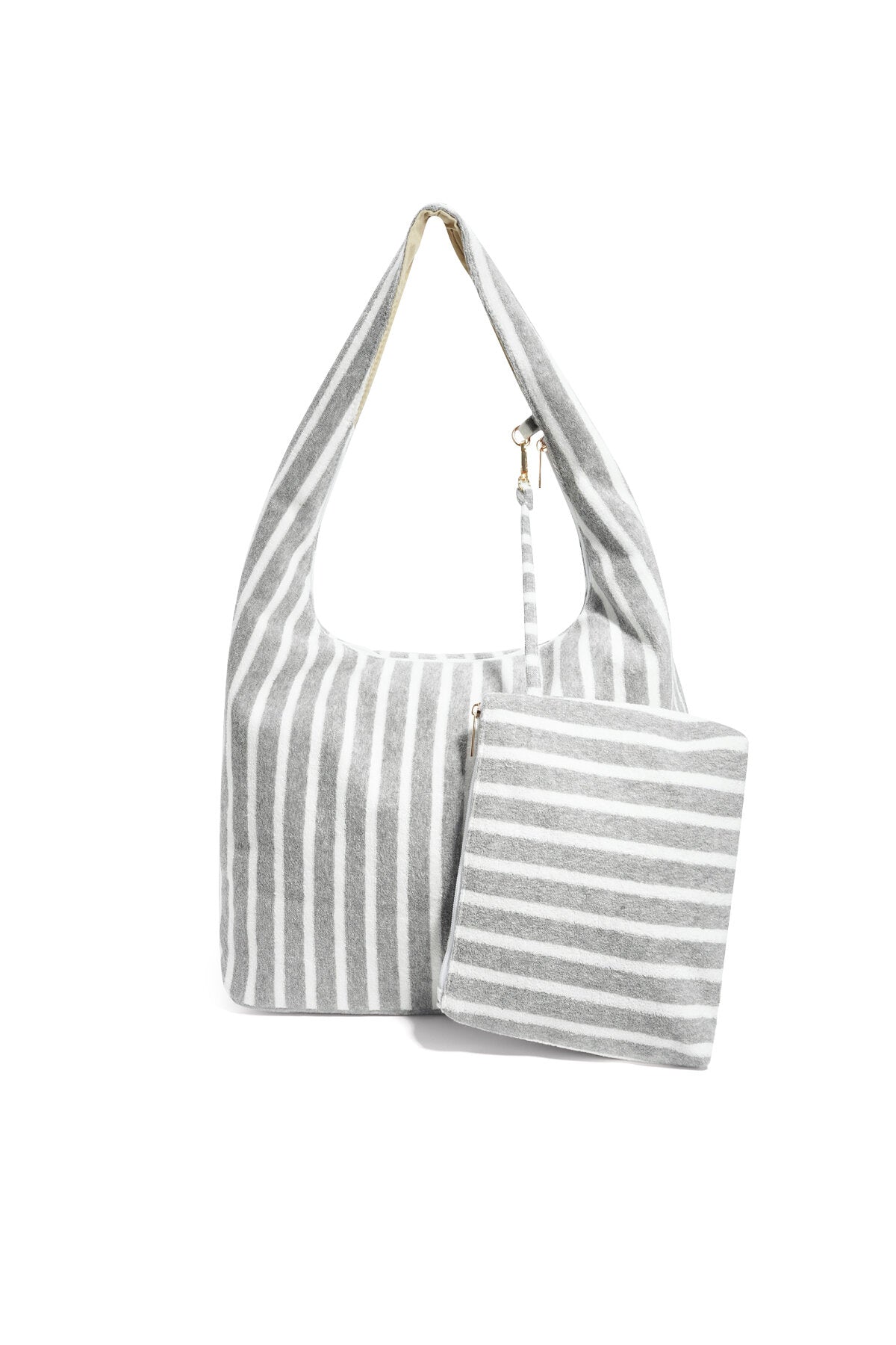 Hobo Bag for Spring/Summer in Grey, Pink, Green