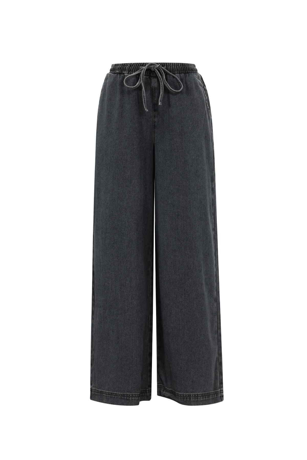 Tie Waist Flow Denim