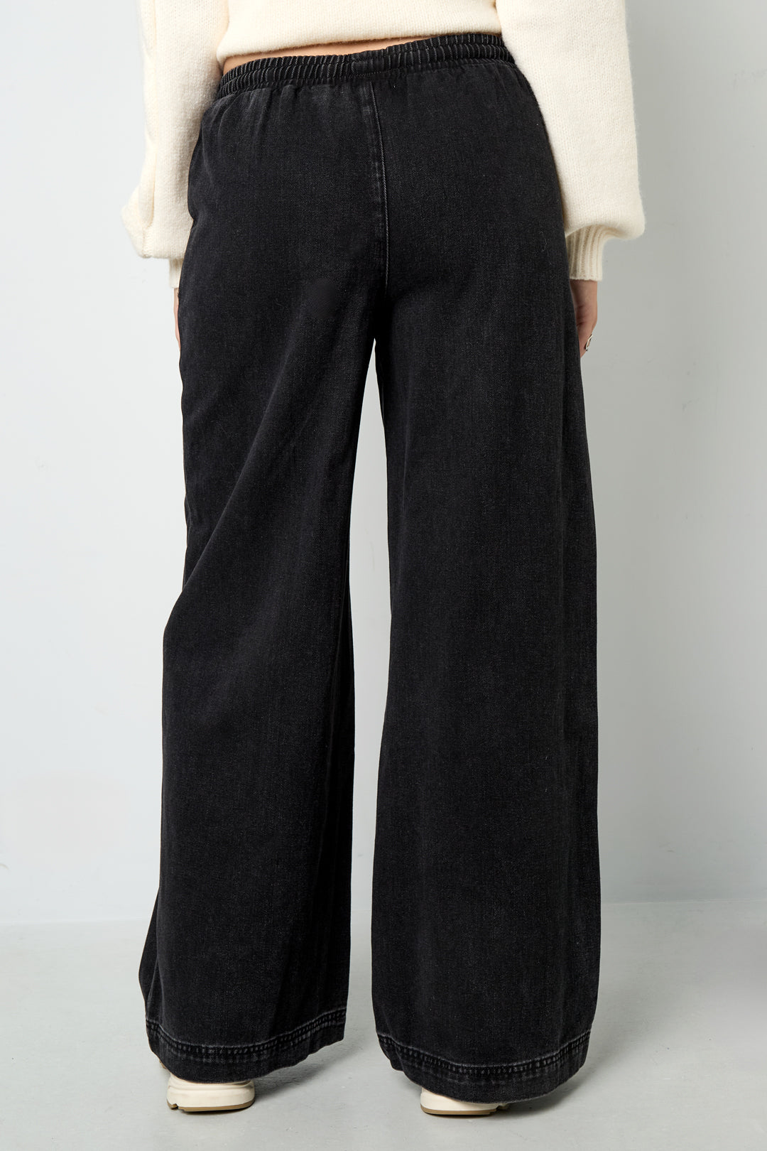 Tie Waist Flow Denim
