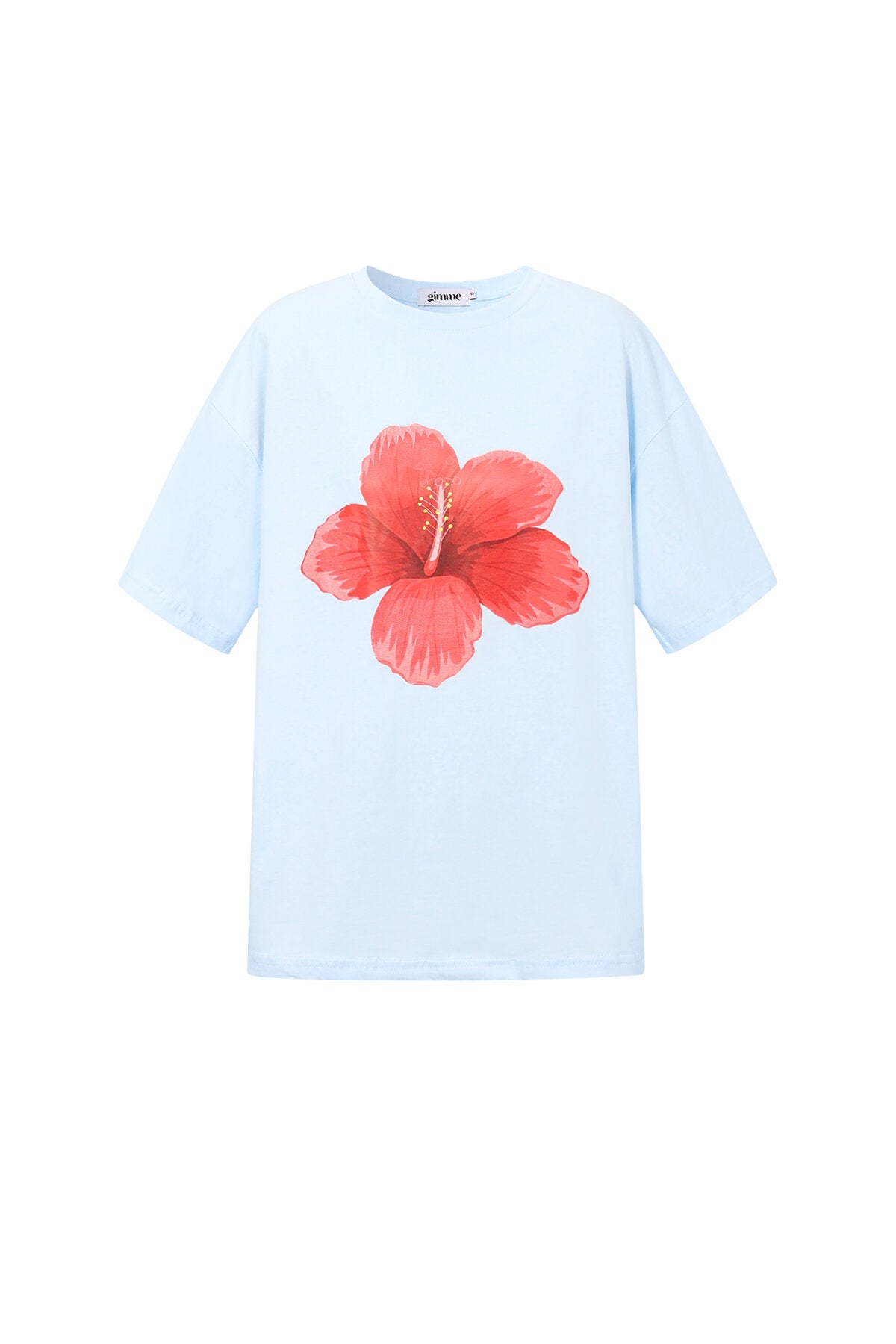 Relaxed Fit Floral Print T-Shirt